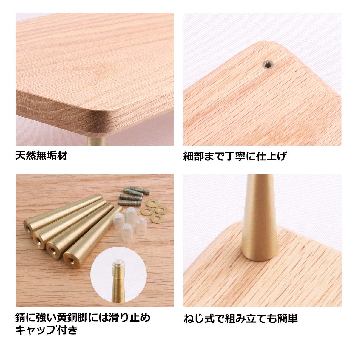 Amazon.co.jp: 【原木からの一枚板】純正天然木 モニタースタンド 木製